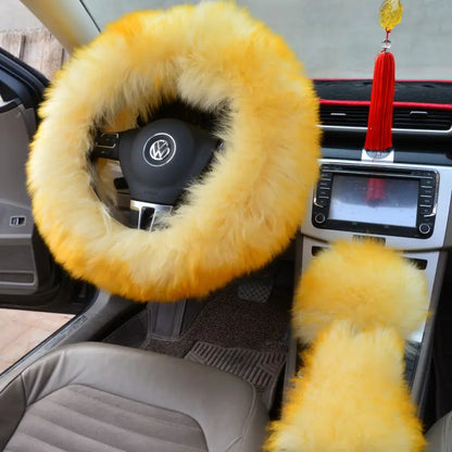 CozyWheel Steering Wheel Cover Set – 3 Pieces