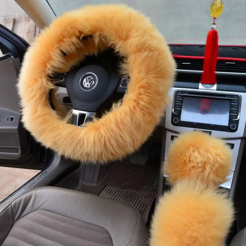 CozyWheel Steering Wheel Cover Set – 3 Pieces
