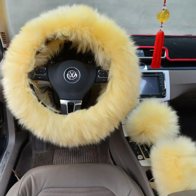 CozyWheel Steering Wheel Cover Set – 3 Pieces