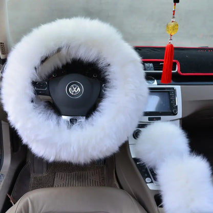 CozyWheel Steering Wheel Cover Set – 3 Pieces